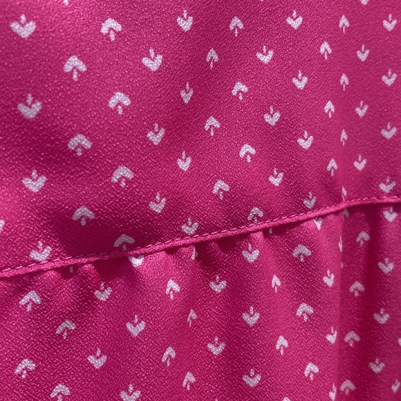 Vintage 1970s Schrader Sport  geometric Dot shirt Dress 14 16 - Picture 11 of 13